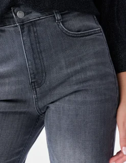 Shoeby Wide Leg Fit Jeans Extra Long Donkergrijs<DAMES Jeans