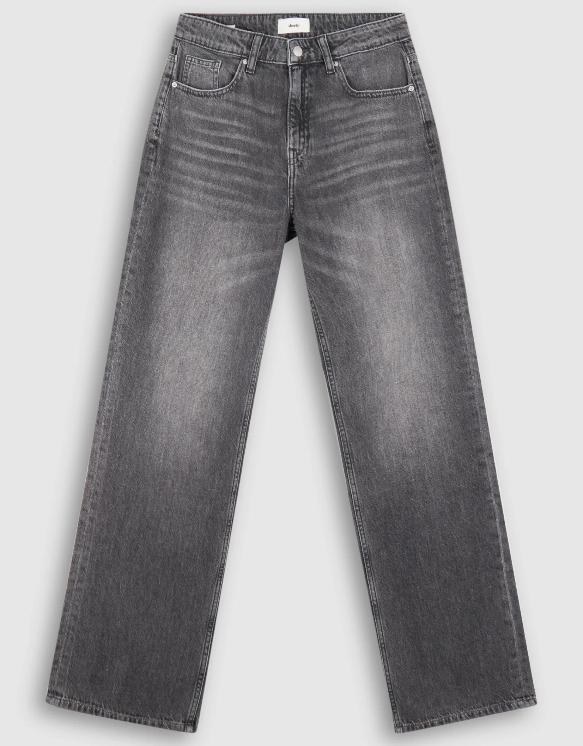 Shoeby Wide Leg Fit Jeans Grijs<DAMES Jeans