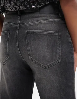Shoeby Wide Leg Jeans Donkergrijs By Fred<DAMES Jeans