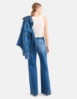 Shoeby Wide Leg Jeans Mediumstone By Mieke<DAMES Jeans