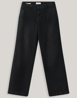 Shoeby Wide Leg Jeans Zwart<DAMES Jeans