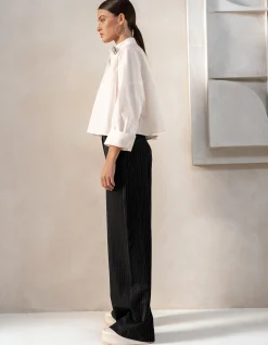 Shoeby Wijde Blouse Wit By Mieke<DAMES Blouses