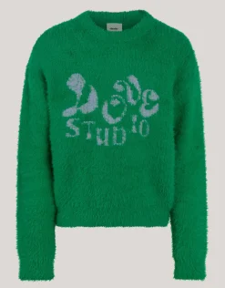 Shoeby Zachte Gebreide Trui Groen< Gebreide Truien