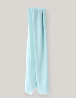Shoeby Zigzag Lurex Sjaal Lichtgroen<DAMES Sjaals En Mutsen