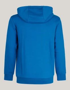Shoeby Zipper Hoodie Blauw<Heren Truien En Sweaters