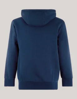 Shoeby Zipper Hoodie Donkerblauw<Heren Truien En Sweaters