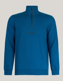 Shoeby Zipper Sweater Donkerblauw<Heren Truien En Sweaters