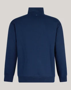 Shoeby Zipper Sweater Donkerblauw<Heren Truien En Sweaters