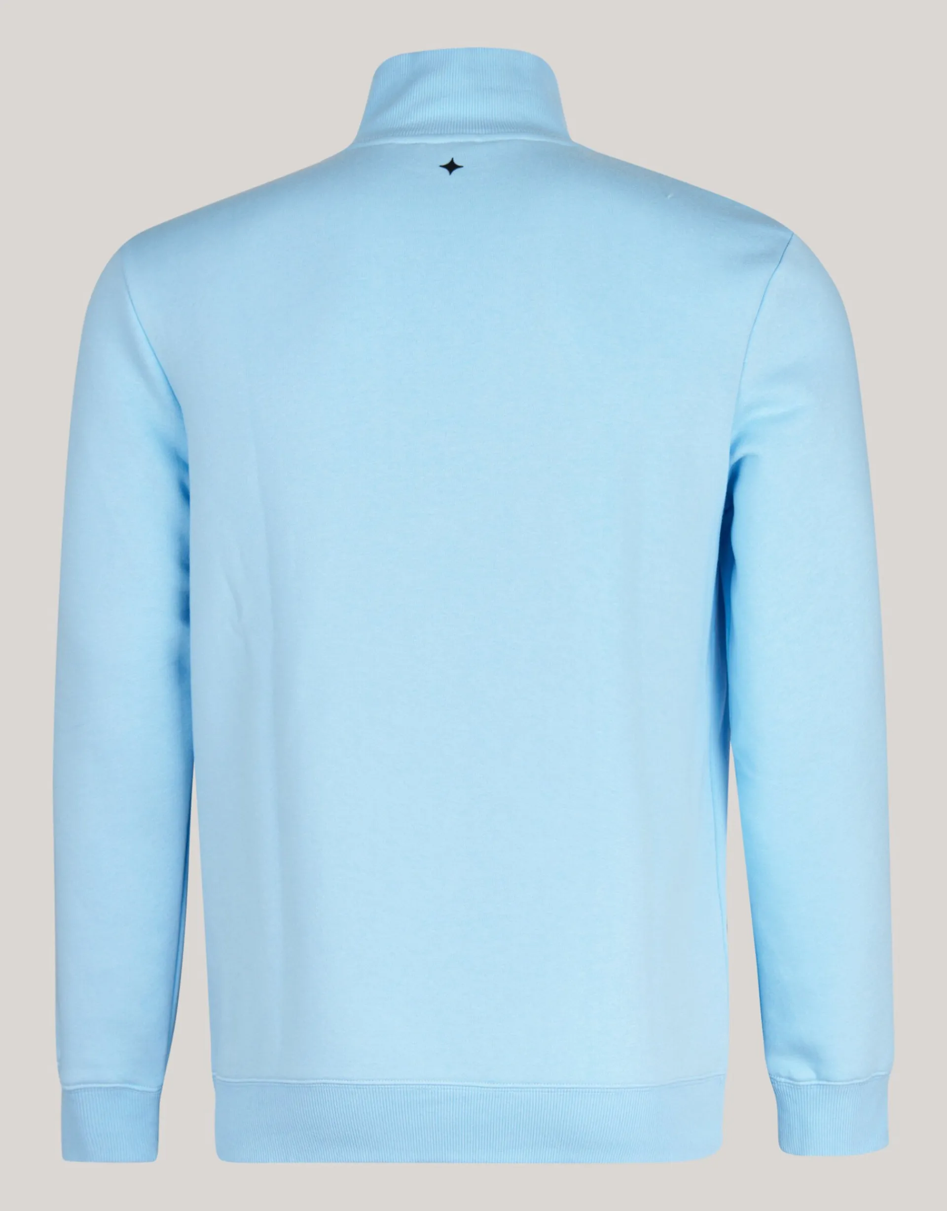 Shoeby Zipper Sweater Lichtblauw<Heren Truien En Sweaters