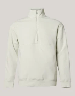 Shoeby Zipper Sweater Lichtgrijs<Heren Truien En Sweaters