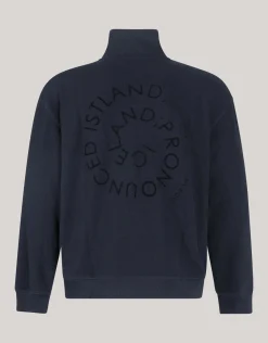 Shoeby Zipper Sweater Zwart<Heren Truien En Sweaters