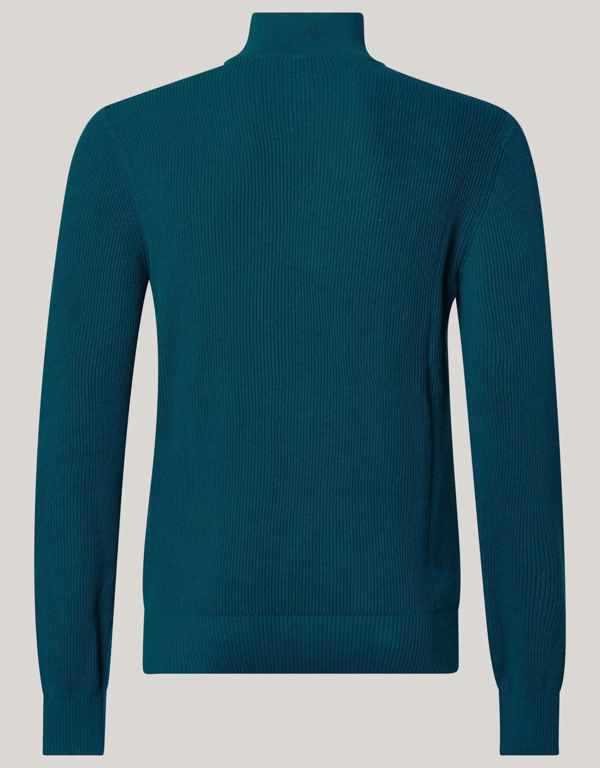 Shoeby Zipper Trui Donkergroen<Heren Truien En Sweaters