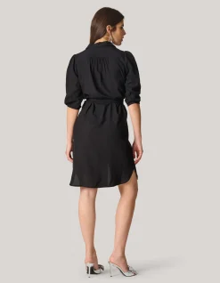 Shoeby Zwarte Midi Jurk<DAMES Jurken